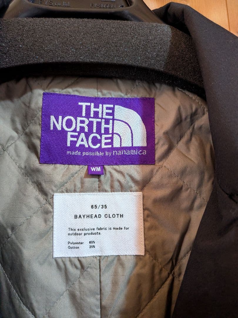 【美品】ノースフェイス パープルレーベル ステンカラーコート レディースM　WM