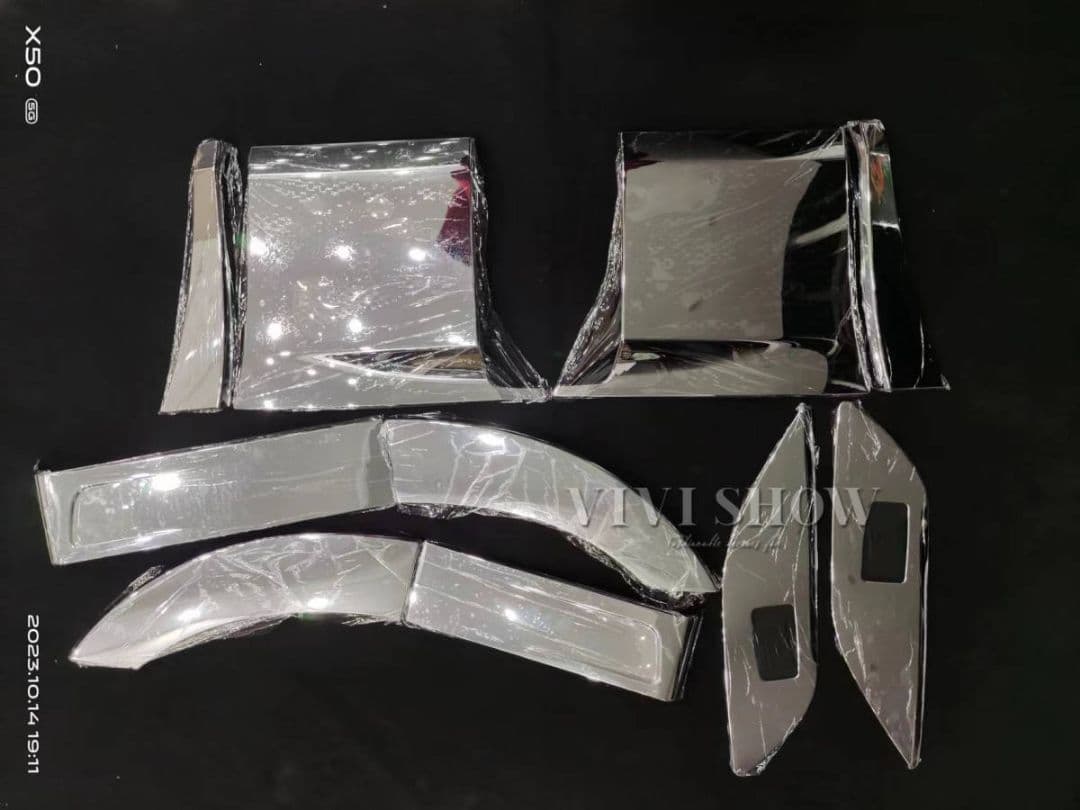 17プロフィア メッキ ドア アンダー&ウインカーガーニッシュ&フェンダーカバー