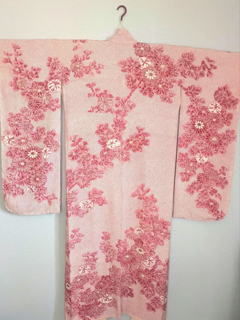 振袖セット⭐️ピンク レース　150〜160cm位の方