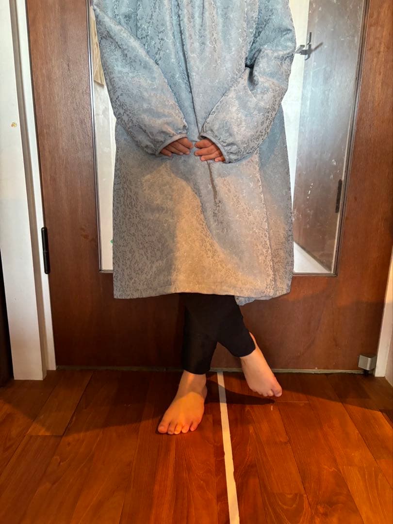 リトルクローゼット 水色ワンピース