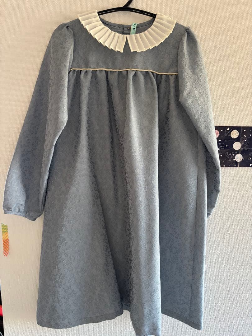 リトルクローゼット 水色ワンピース