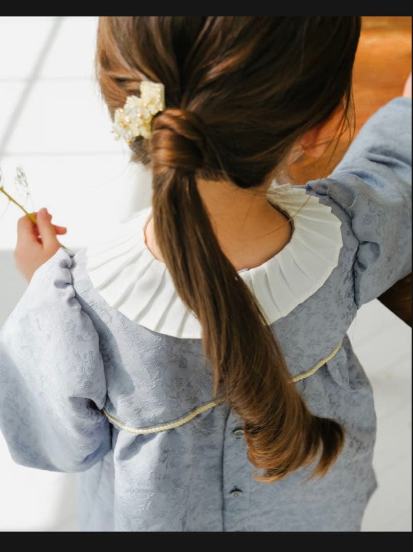 リトルクローゼット 水色ワンピース