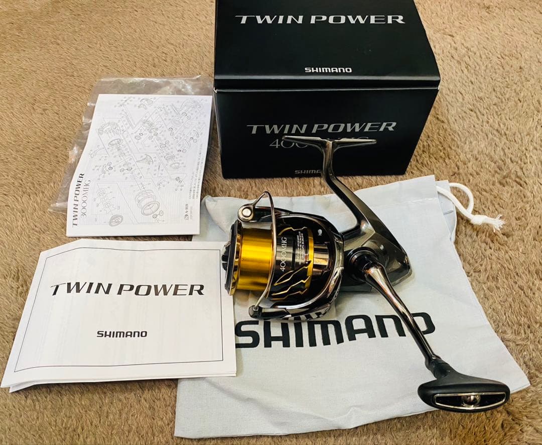 ま*お様 シマノ20ツインパワー4000MHG