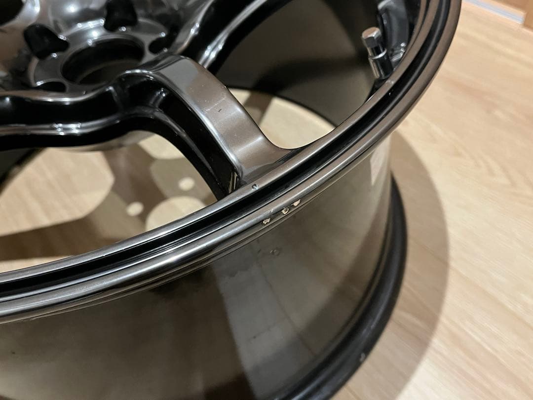 【Rc】① ACHT6 18インチホイール2本9.5j+45 PCD100