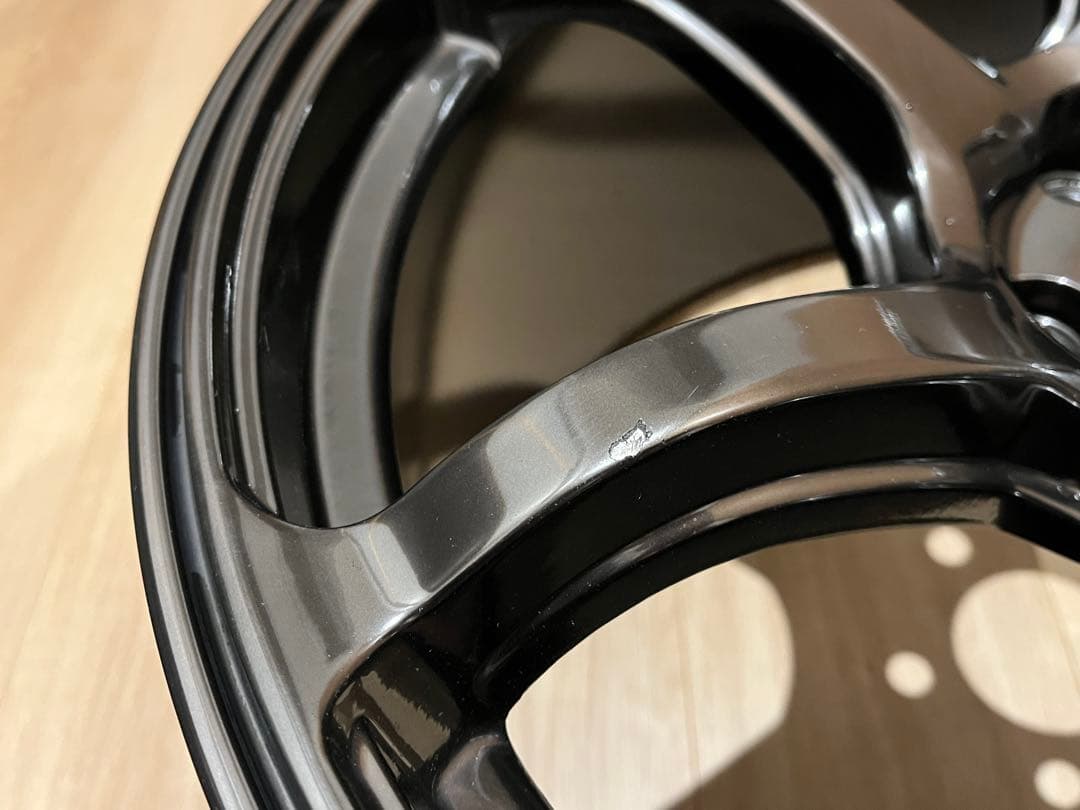 【Rc】① ACHT6 18インチホイール2本9.5j+45 PCD100