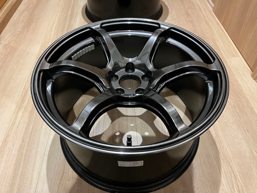 【Rc】① ACHT6 18インチホイール2本9.5j+45 PCD100