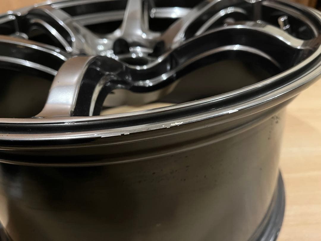 【Rc】① ACHT6 18インチホイール2本9.5j+45 PCD100