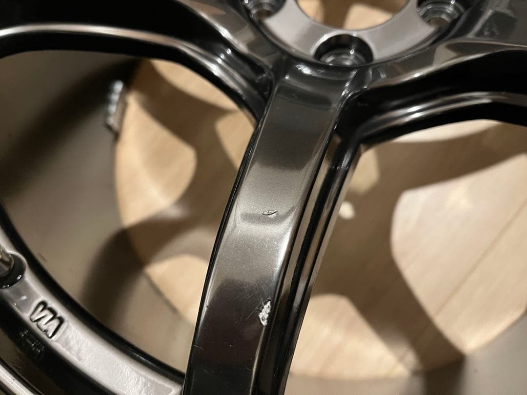 【Rc】① ACHT6 18インチホイール2本9.5j+45 PCD100