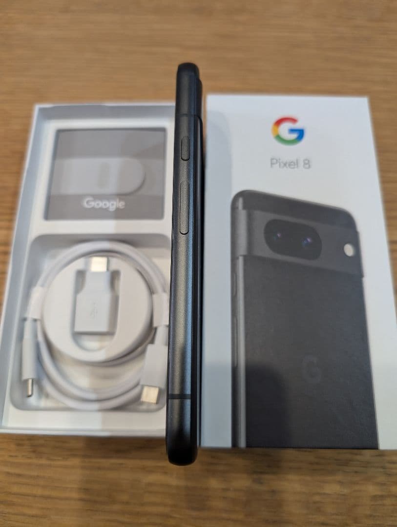 美品　Pixel　8a ブラック　Google 本体　ケース
