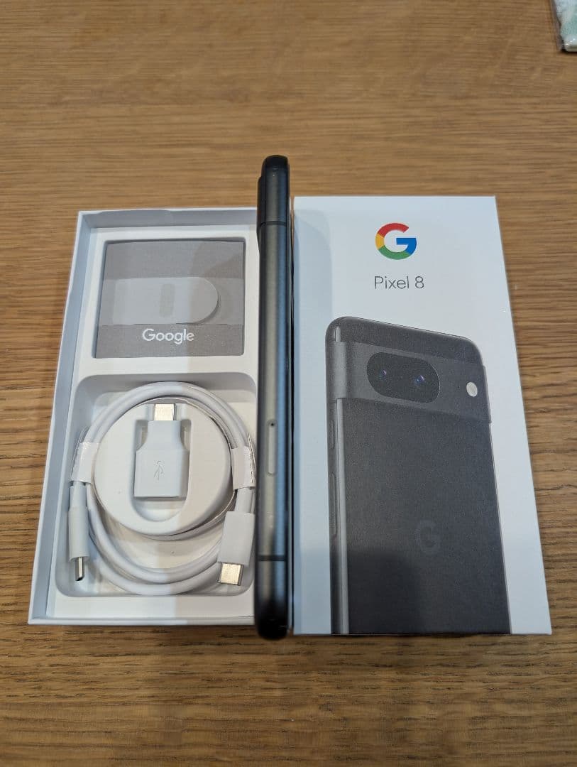 美品　Pixel　8a ブラック　Google 本体　ケース