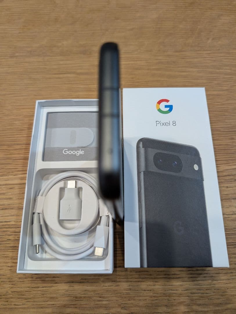 美品　Pixel　8a ブラック　Google 本体　ケース