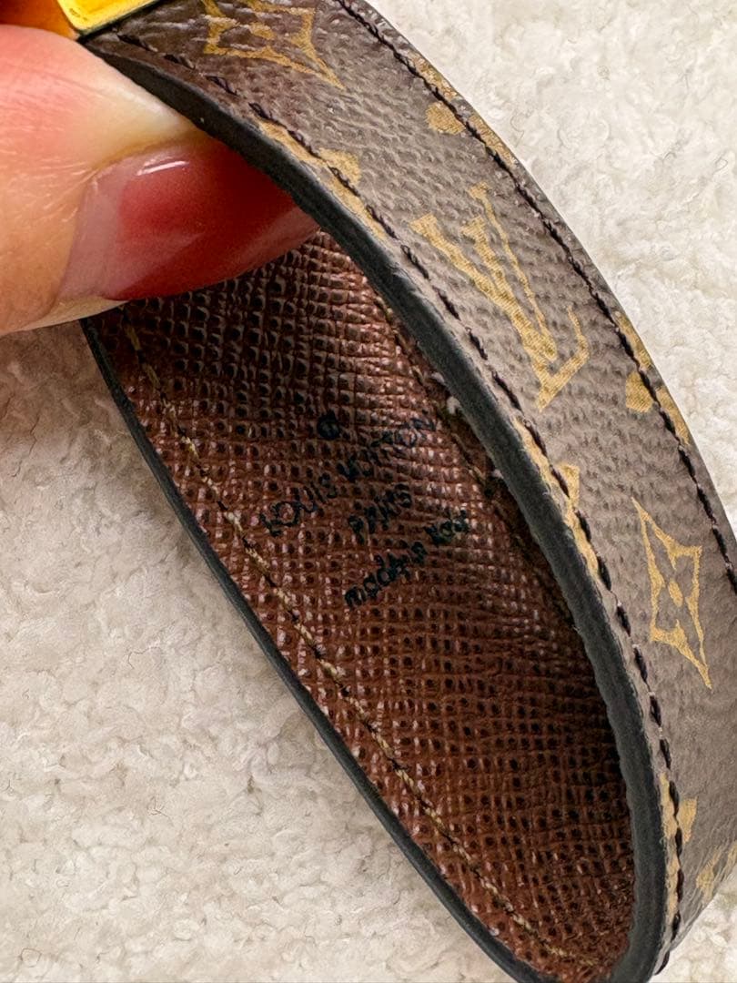 ルイヴィトン ポルトクレ キーホルダー・ドラゴンヌ モノグラム ブラウン