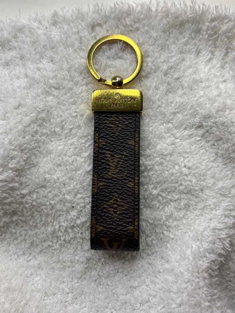 ルイヴィトン ポルトクレ キーホルダー・ドラゴンヌ モノグラム ブラウン