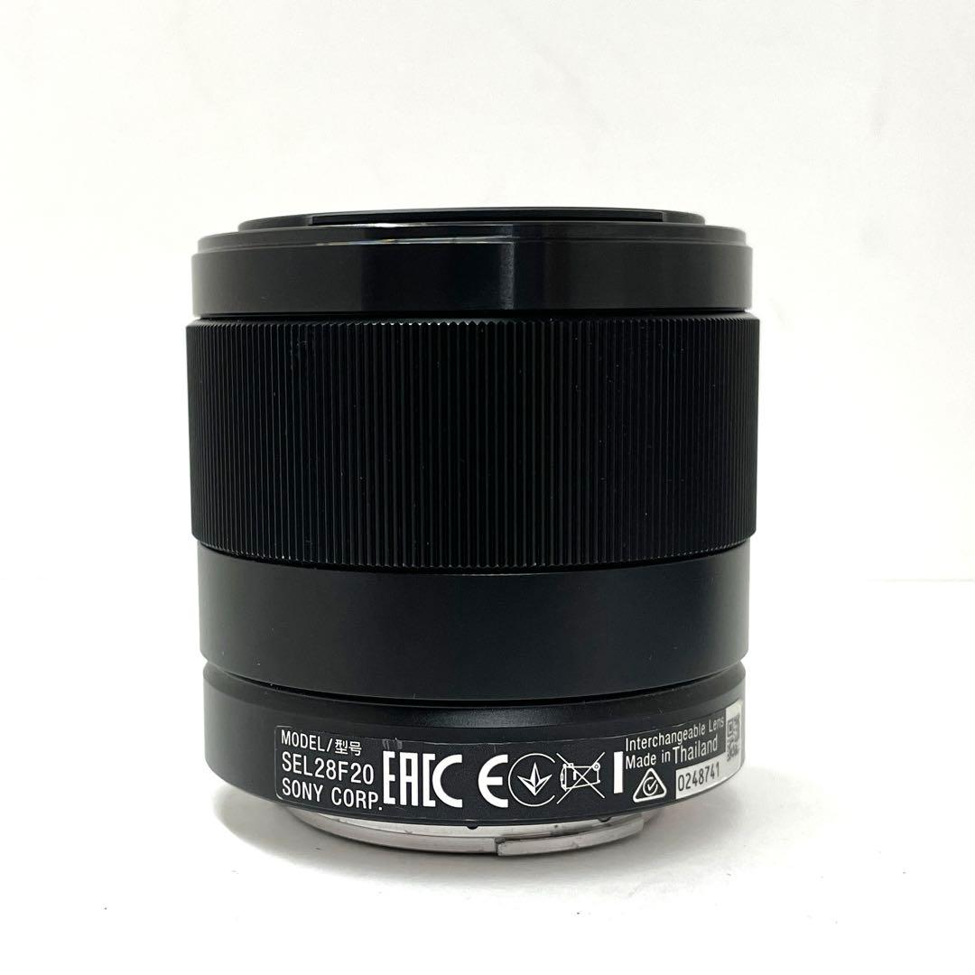 SONY FE 28mm F2 単焦点レンズ SEL28F20
