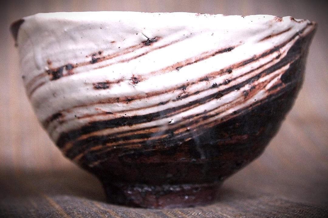 人気作家★辻村塊【師＆父：辻村史朗】★刷毛目ぐいのみB