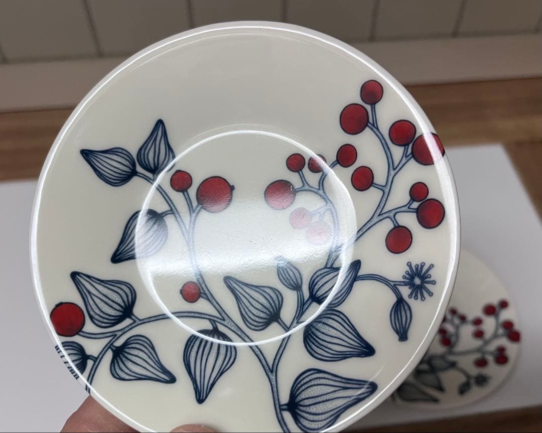 ルノ　フロストベリー　プレート　11.5cm　3枚