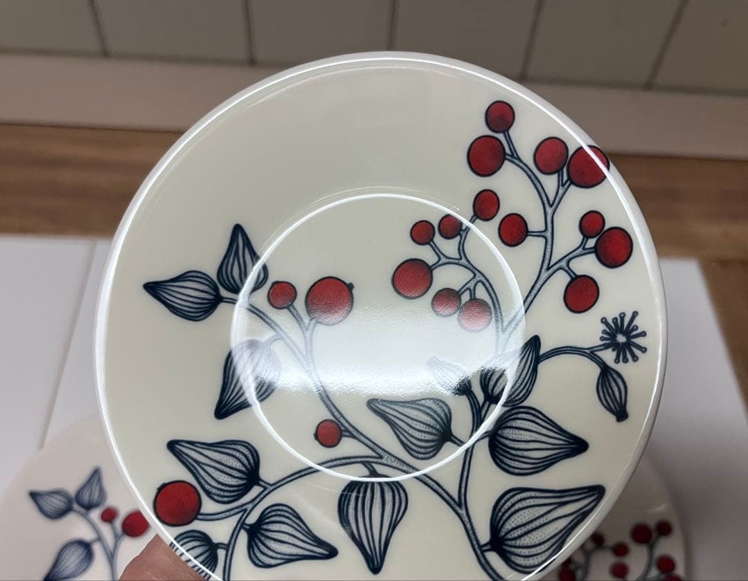 ルノ　フロストベリー　プレート　11.5cm　3枚