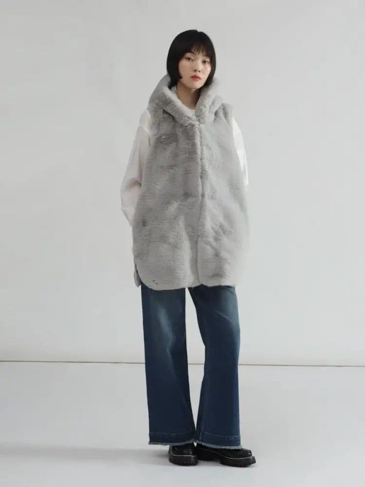 1月20日まで限定値下げAga エコファーベスト　ブラック　9号