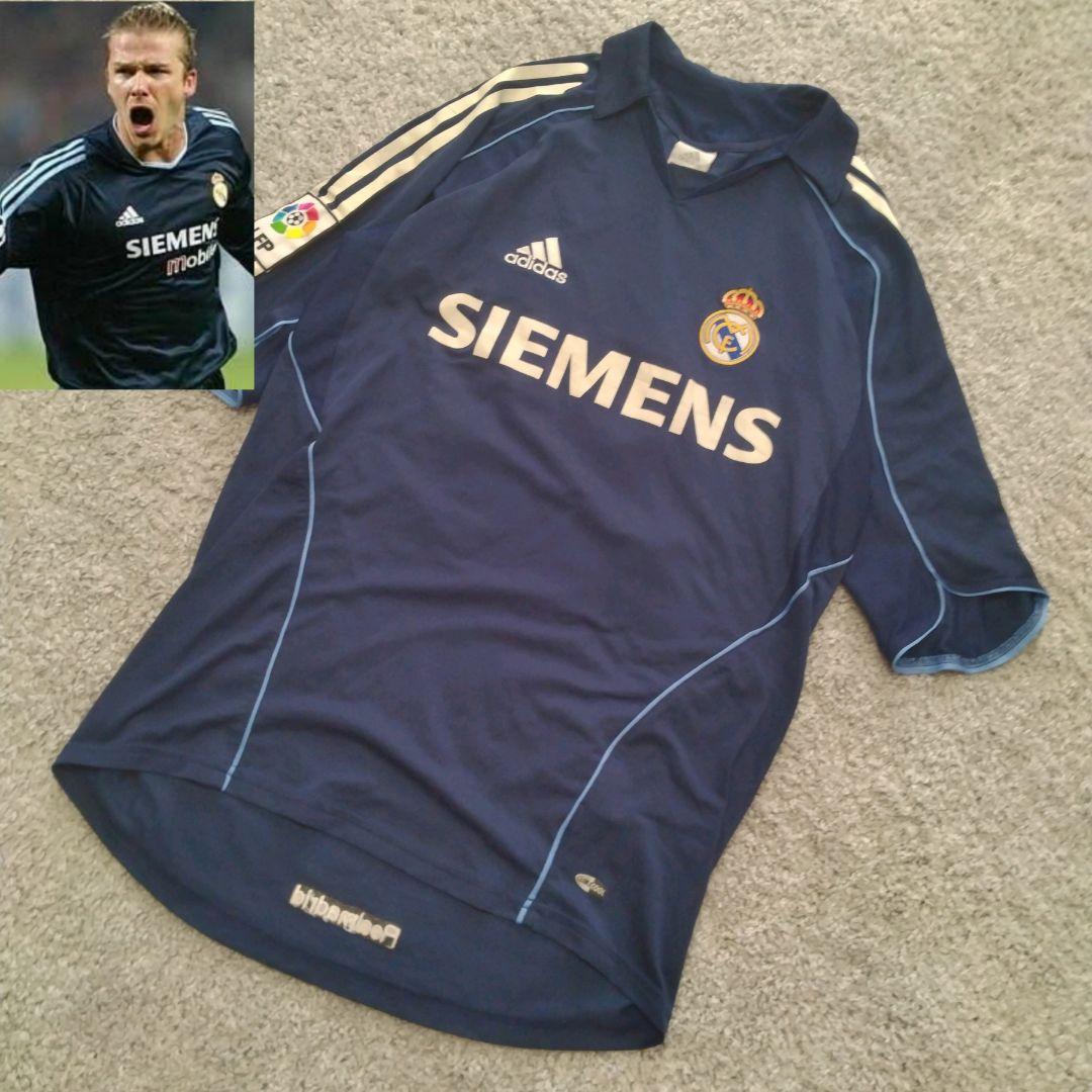 adidas　レアル・マドリード 05−06　ディビッドベッカム　ユニフォーム