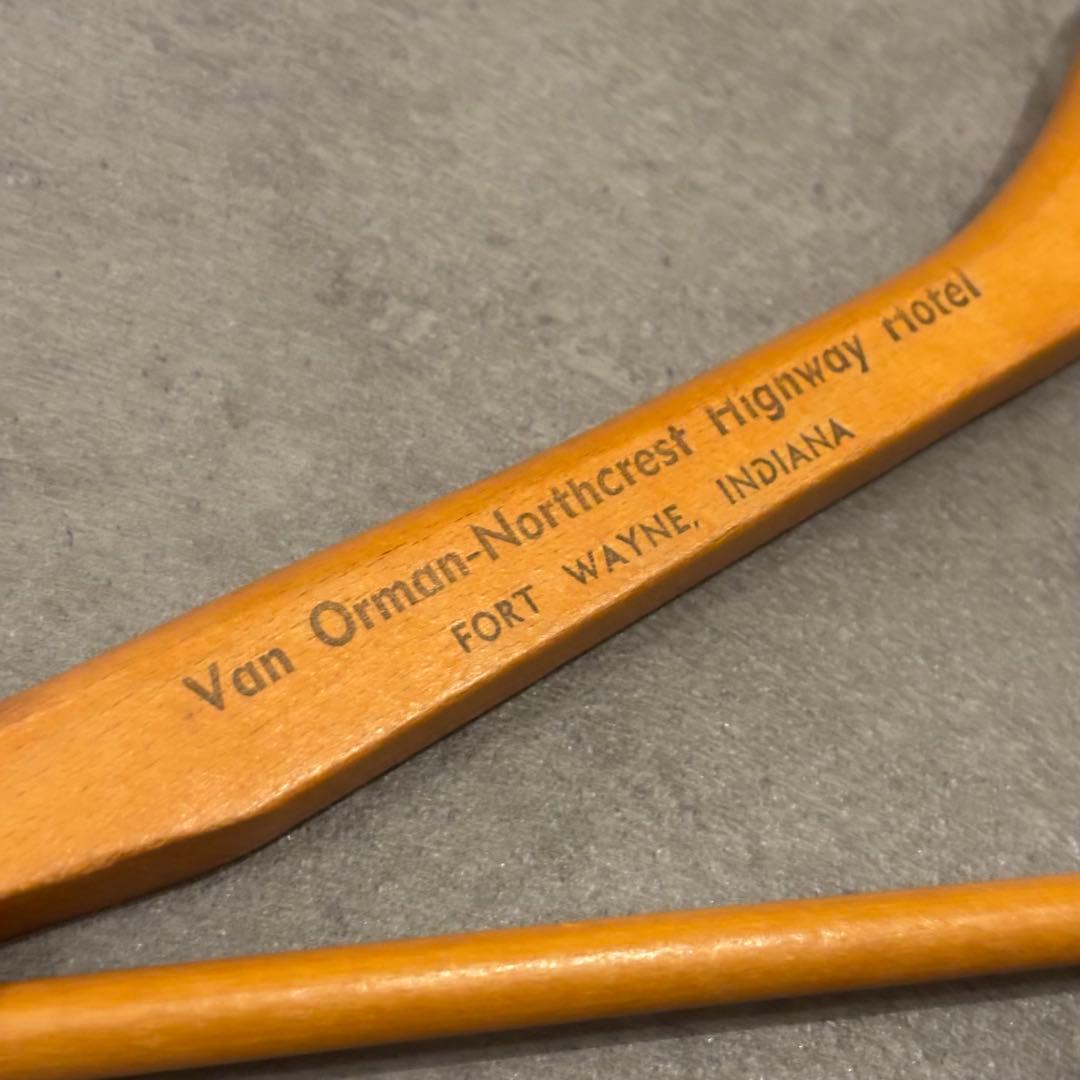 スペシャル アンティーク ビンテージ ハンガー セット 木製 アメリカ　古着屋