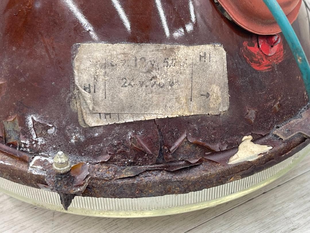 マーシャル ヘッドライト HCR E2 54 55 直径18㎝ フランス製