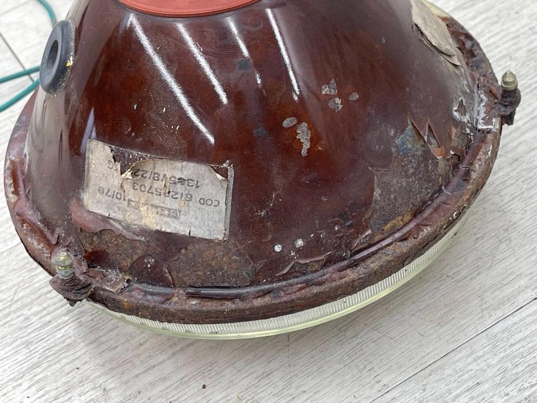 マーシャル ヘッドライト HCR E2 54 55 直径18㎝ フランス製