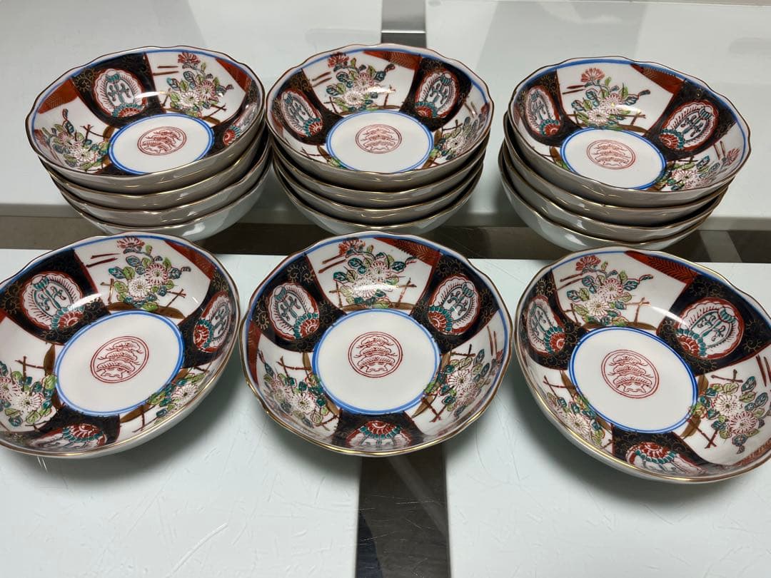 九谷焼　鉢　なます皿　15枚セット