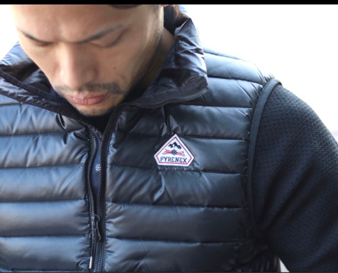 PYRENEX ピレネックス ダウンベスト 黒色 サイズM インナーベスト 美品