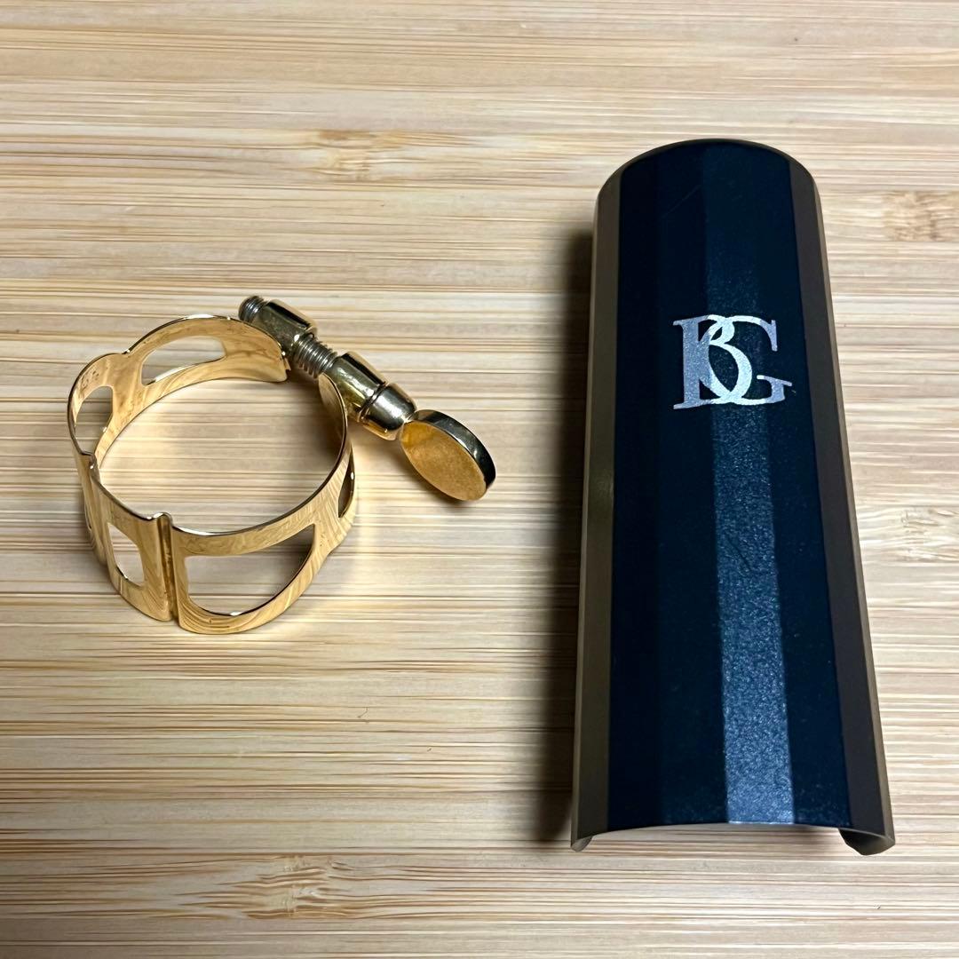 【BG】アルトサックス リガチャー L11 & キャップ