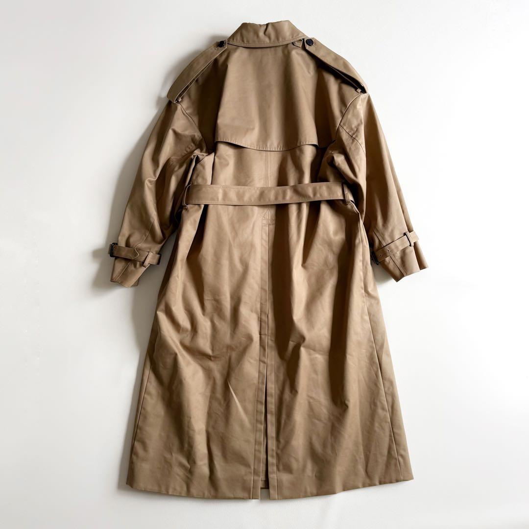 新品　ハイク　トレンチコート　ビッグフィット　ベージュ　2