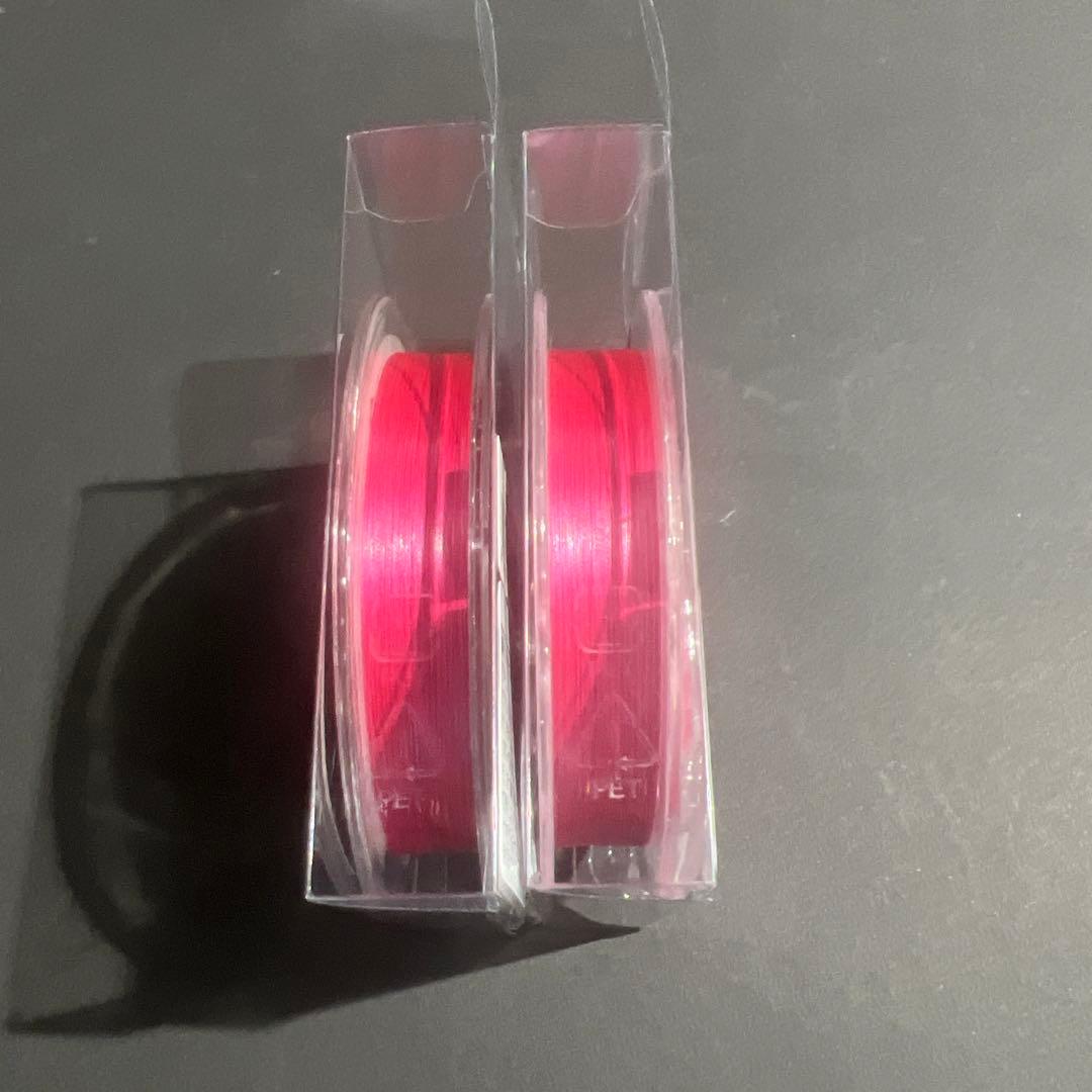 スクイッドマニア　PEライン ラグジュアリーピンク0.6号200m 2個セット