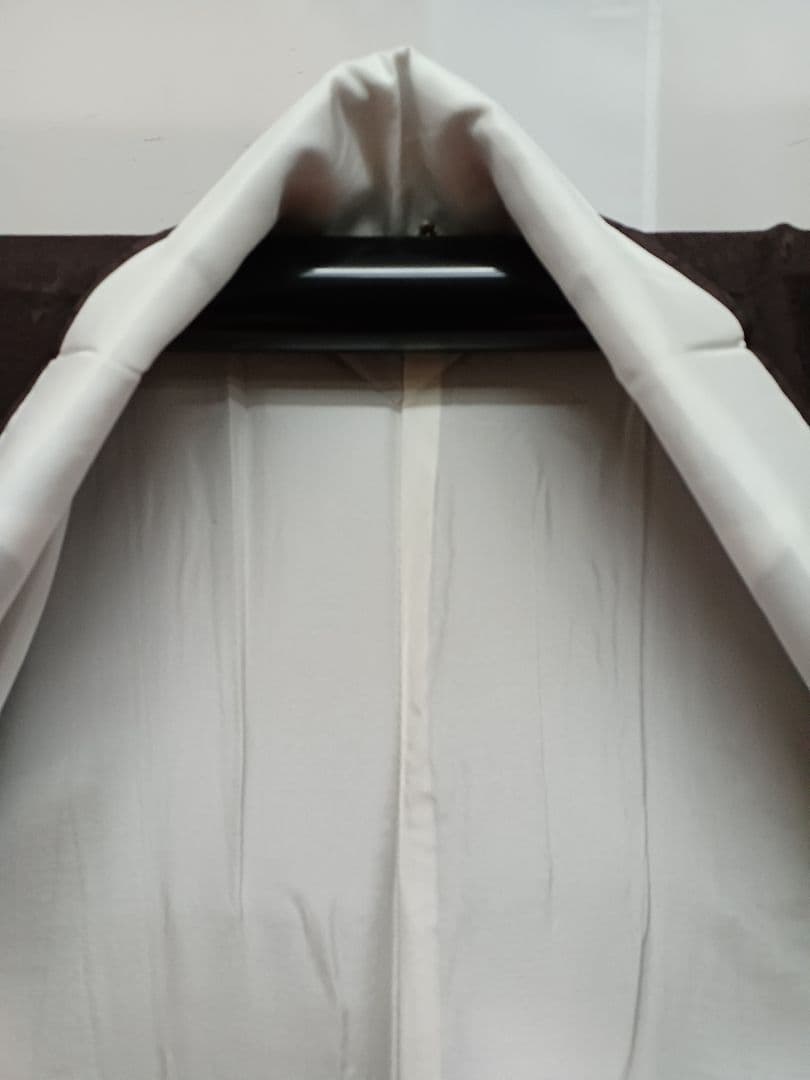 ［色無地］新品未使用品　しつけ有り　一つ紋　千地泰弘　K-121