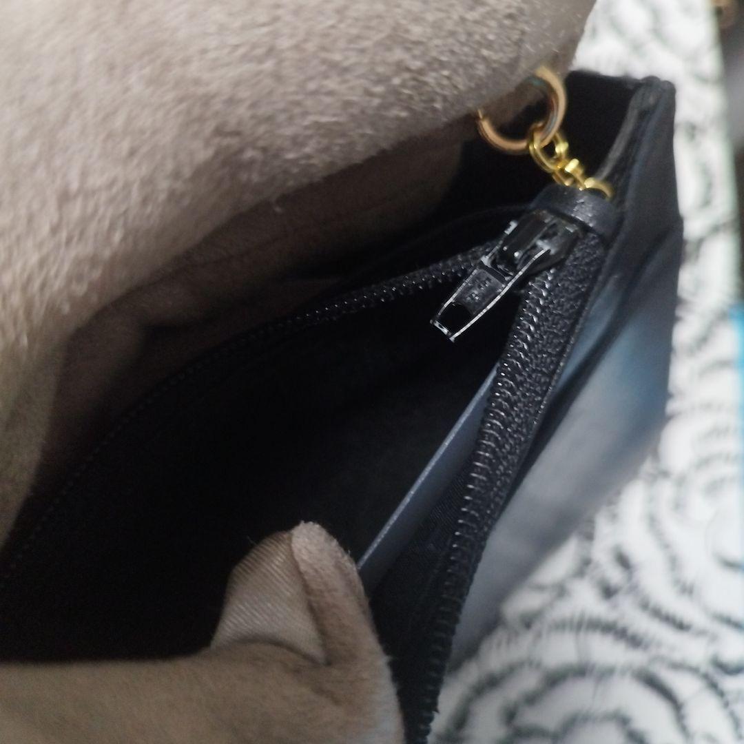 シャネル　デカココ　斜め掛けウォレット　クラッチバッグ