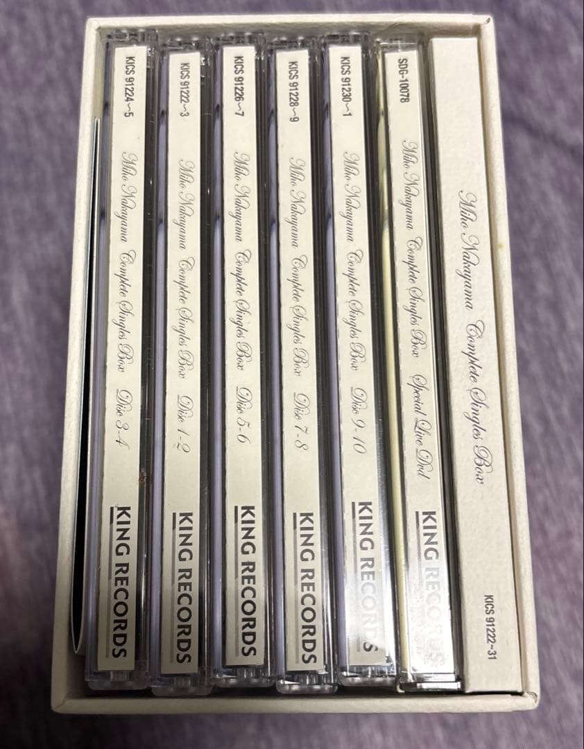 中山美穂　complete singles box