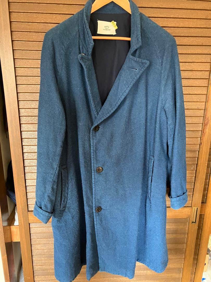 クリーニング済　OUTIL(ウティ)MANTEAU LOULLE ウールコート