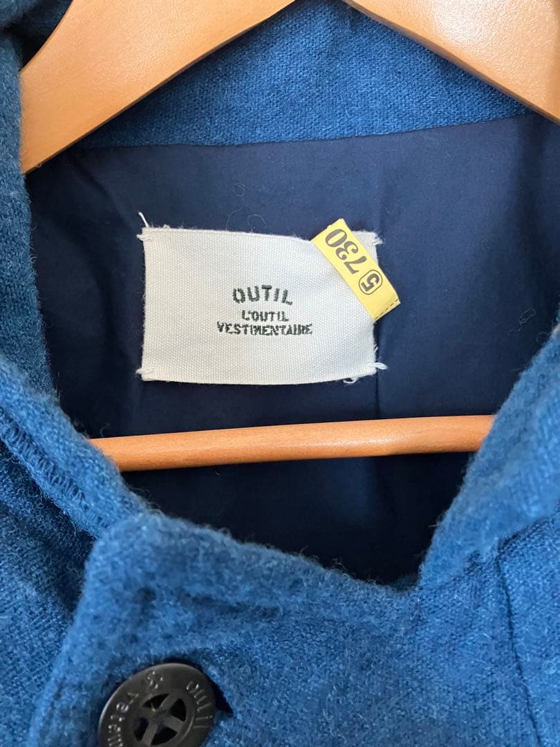 クリーニング済　OUTIL(ウティ)MANTEAU LOULLE ウールコート