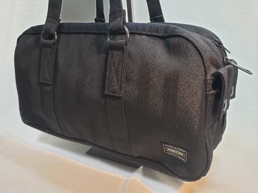 PORTER TANGO BLACK BOSTON BAG(S) 70周年記念