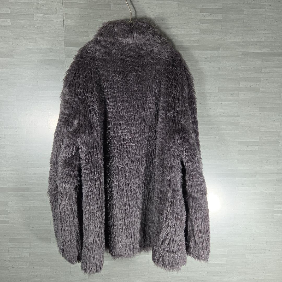 FRAY I.D ECOPEL ハイネックファー ミドルジャケット モダクリル