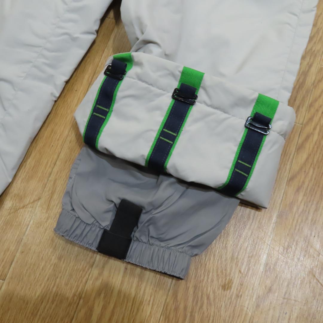 モンベル 子ども用スキーウェア 120サイズ グレー 防水