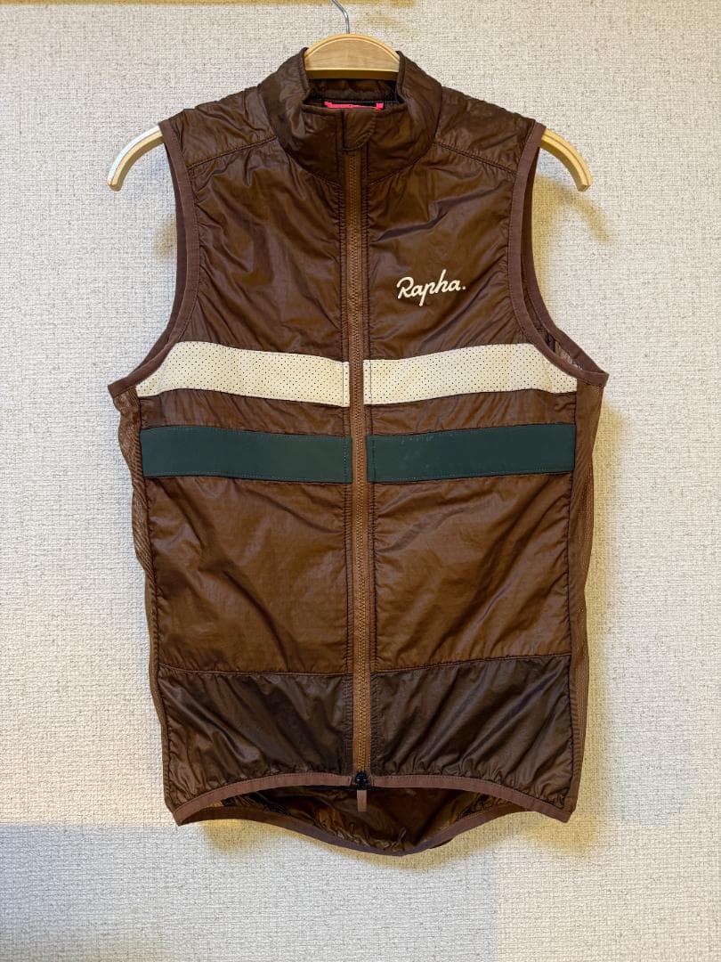 XS RAPHA メンズ ブルベ インサレーティッド ジレ