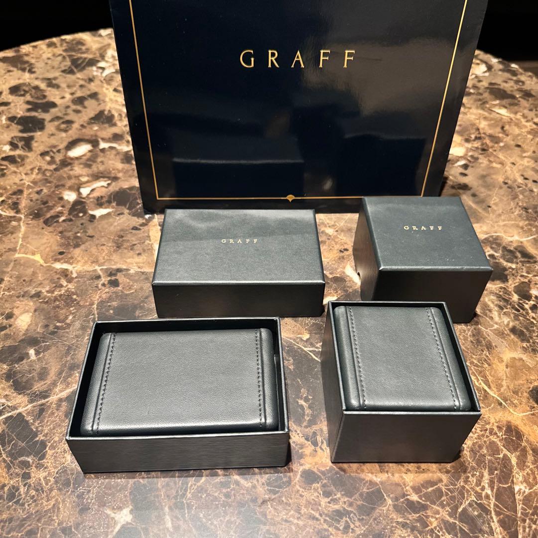 GRAFF ジュエリーボックス　セット　ネックレス　ピアス