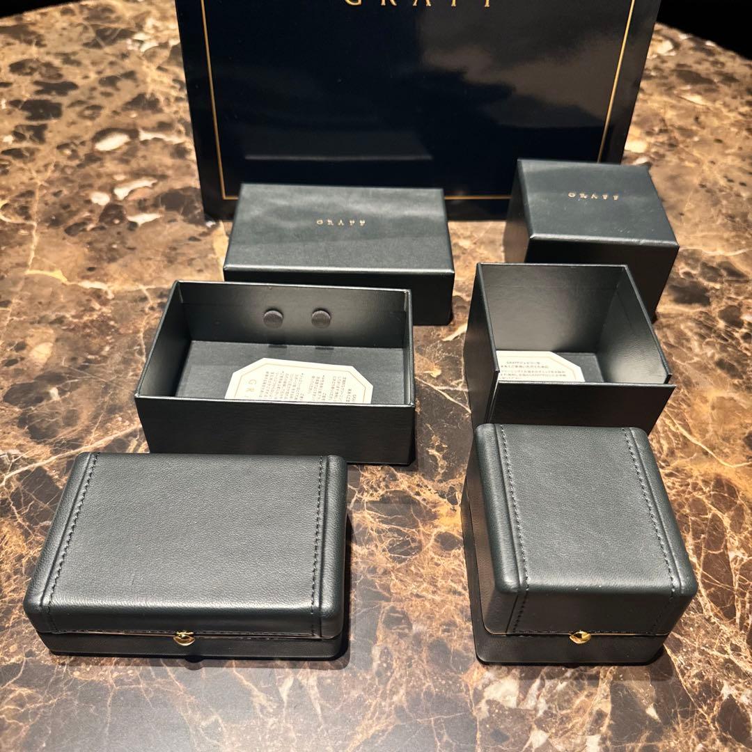 GRAFF ジュエリーボックス　セット　ネックレス　ピアス