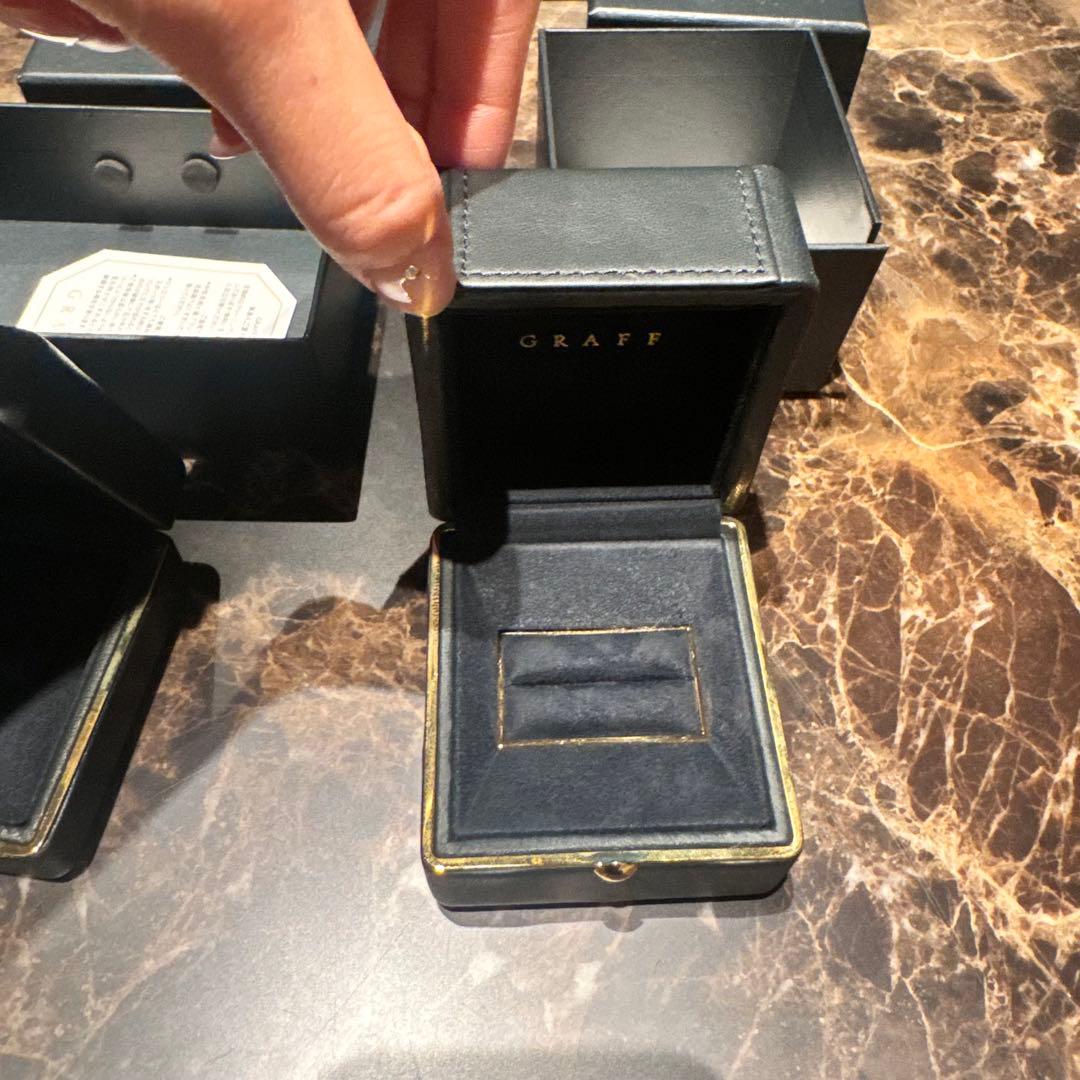 GRAFF ジュエリーボックス　セット　ネックレス　ピアス
