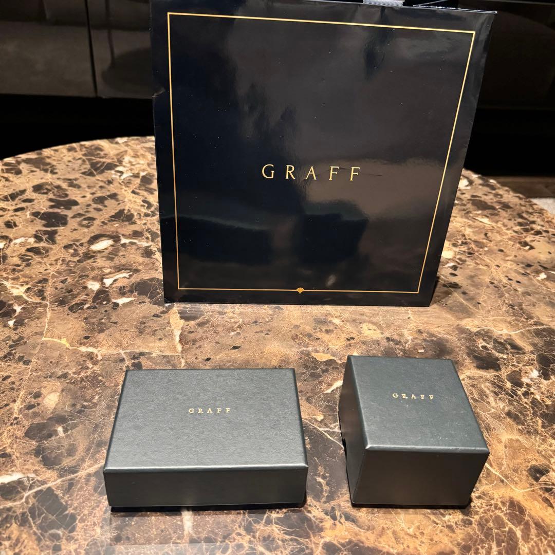 GRAFF ジュエリーボックス　セット　ネックレス　ピアス
