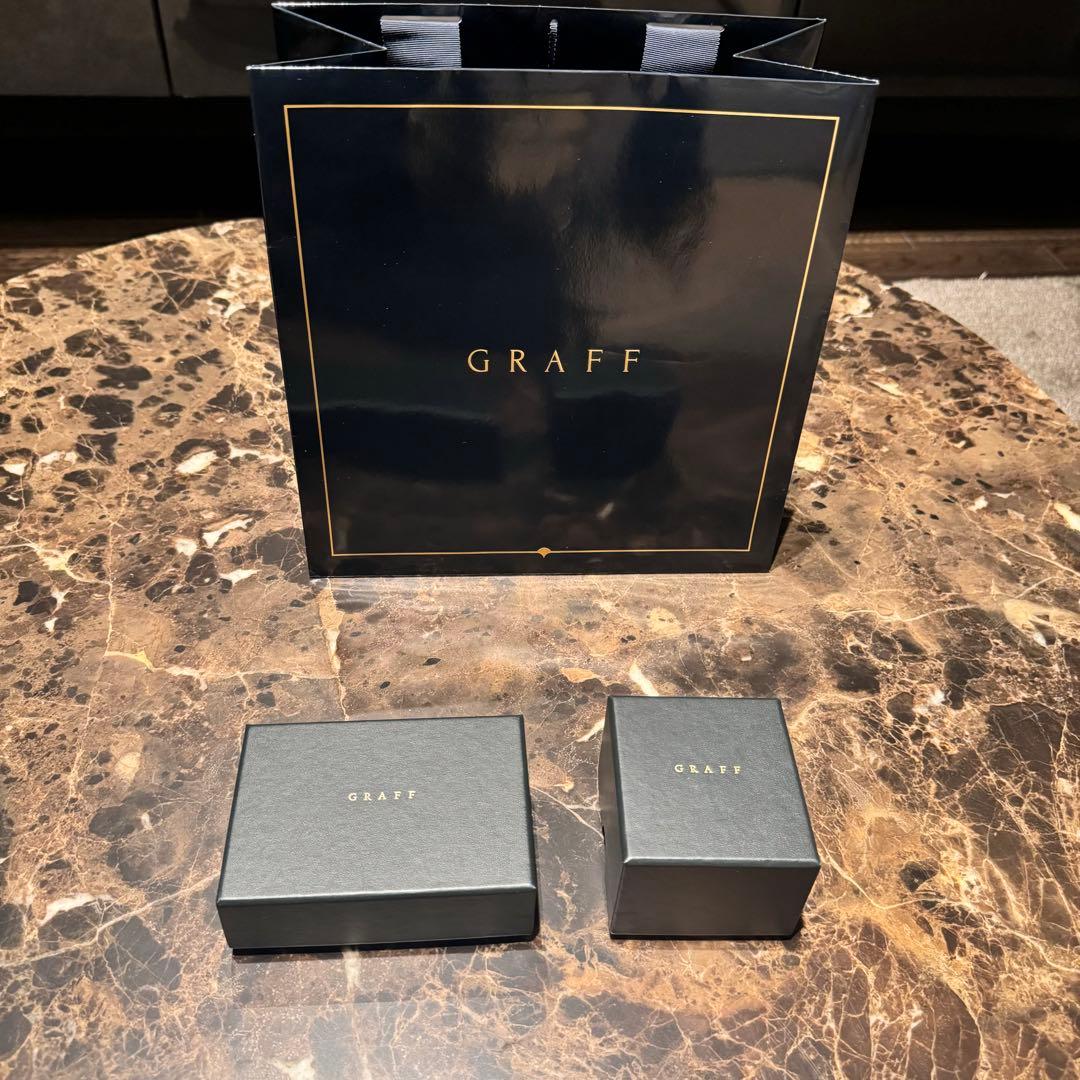 GRAFF ジュエリーボックス　セット　ネックレス　ピアス