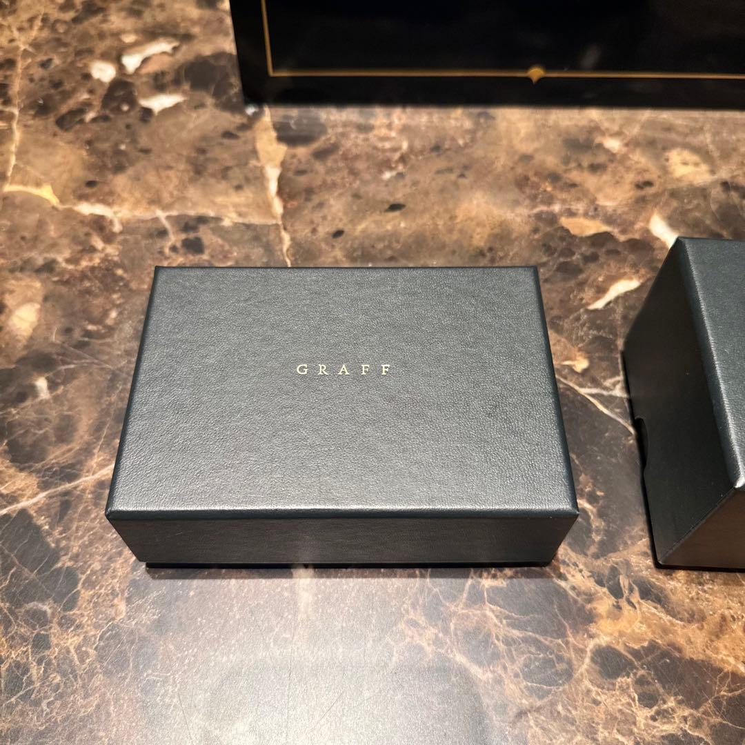 GRAFF ジュエリーボックス　セット　ネックレス　ピアス