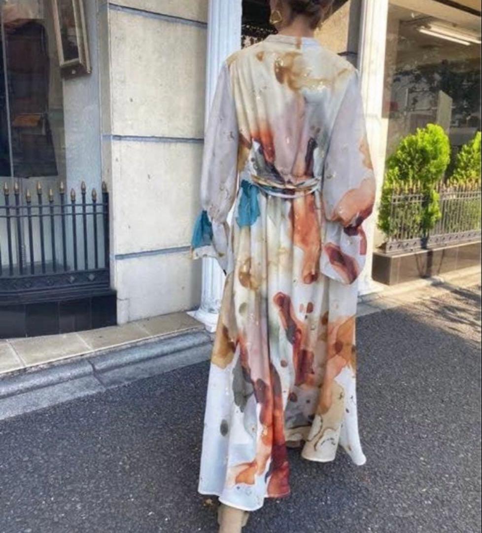 アメリ AMELI INK ART DRESSサイズM