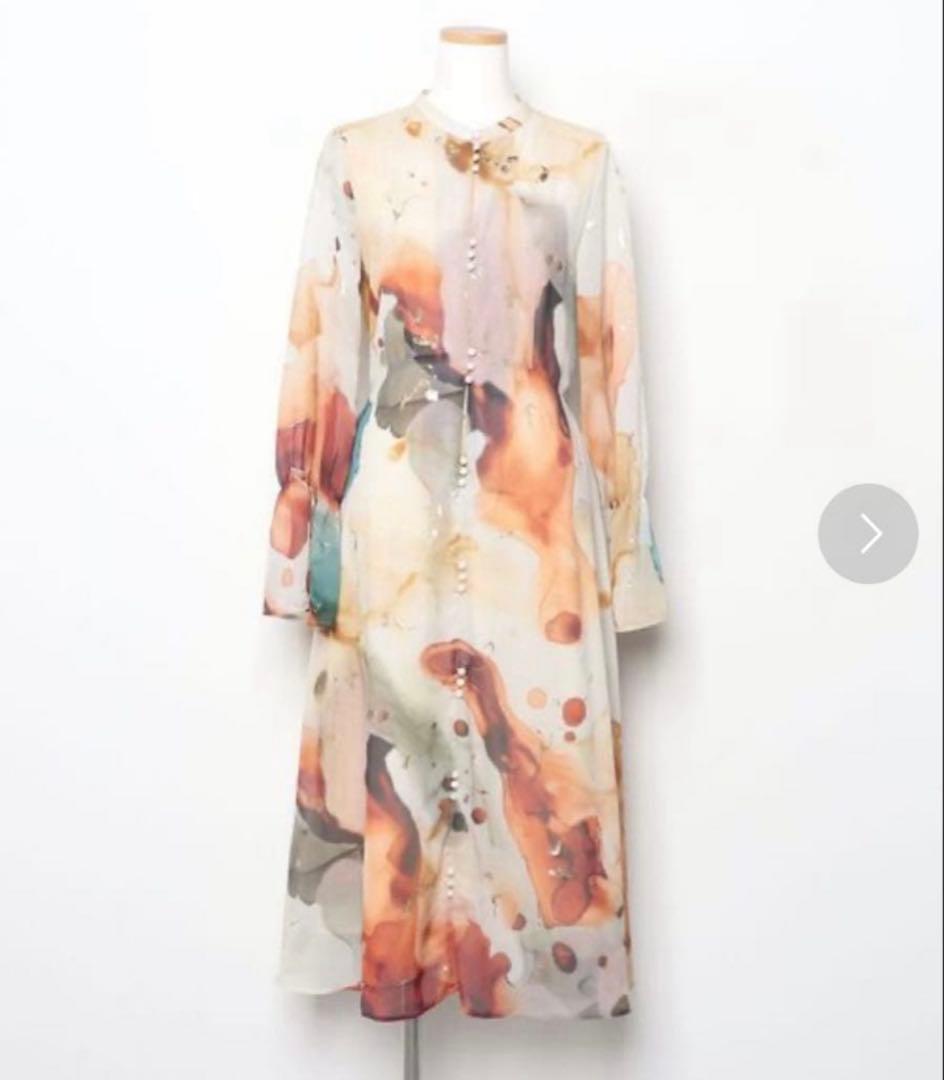 アメリ AMELI INK ART DRESSサイズM