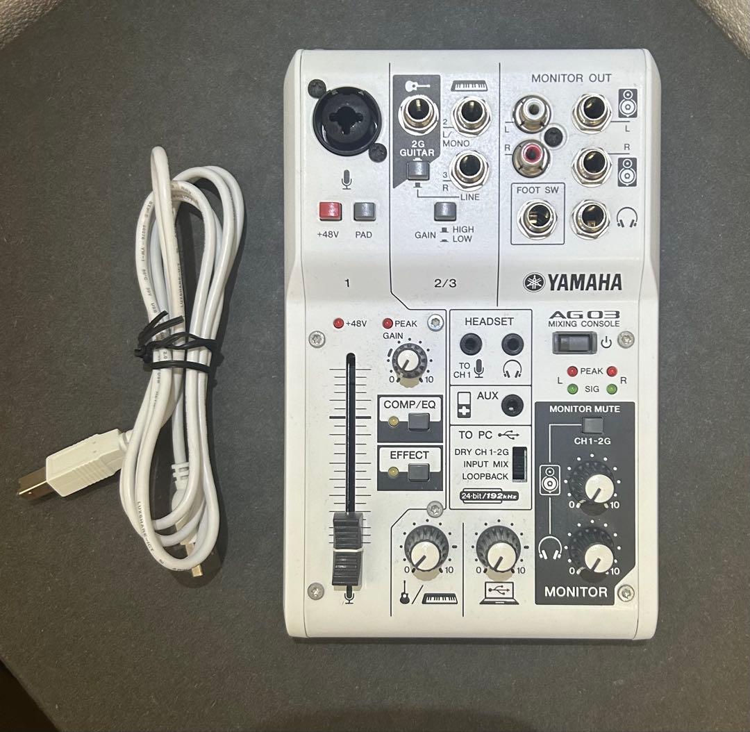 YAMAHA AG03 オーディオインターフェースミキサー