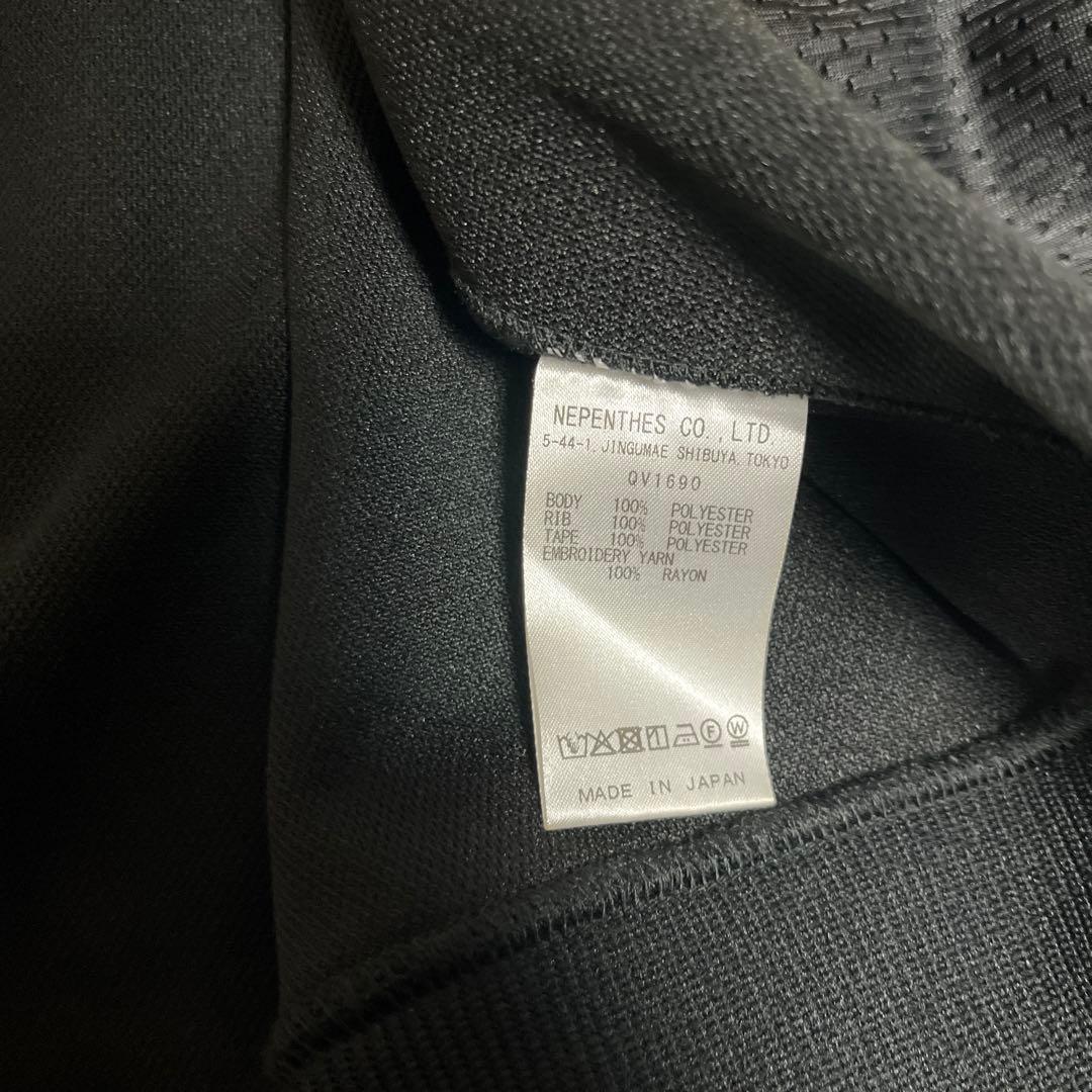 トラックジャケット　L ブラック　グレー　nano ニードルス